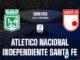 Nhận định bóng đá Atletico Nacional vs Independiente Santa Fe vdqg Colombia hôm nay