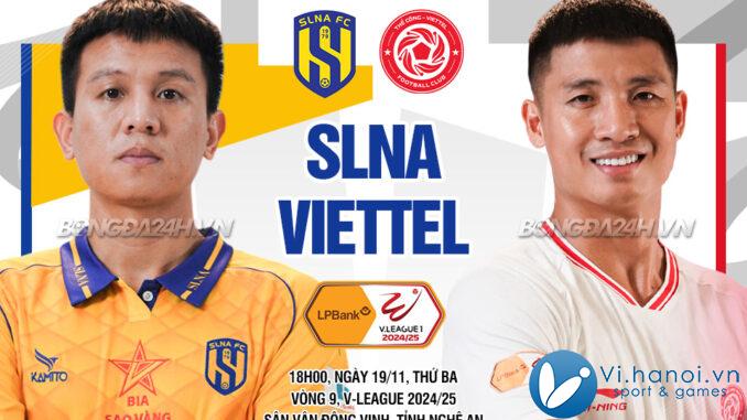 SLNA vs viettel