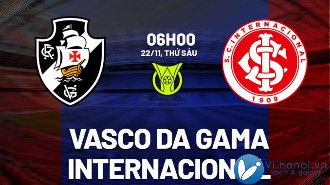 Dự đoán bóng đá Vasco da Gama vs Internacional vdqg Brazil hôm nay