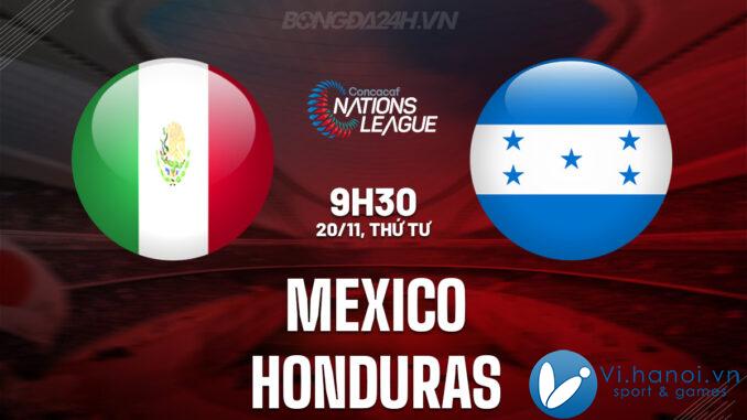 Mexico vs Honduras