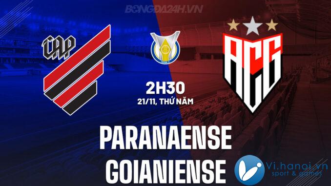 Paranaense vs Goianiense