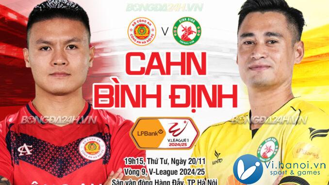 CAHN vs Bình Định