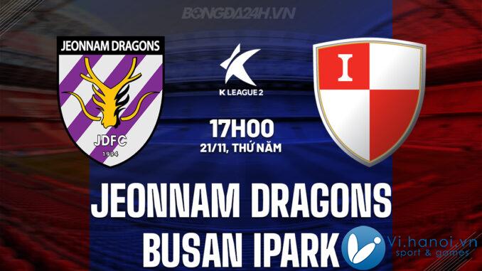 Jeonnam Dragons vs Busan IPark