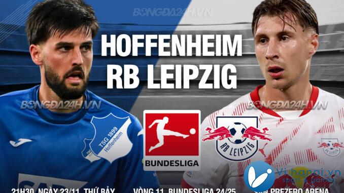 Dự đoán bóng đá Hoffenheim vs Leipzig hôm nay