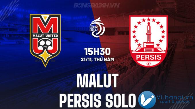 Malut đấu với Persis Solo