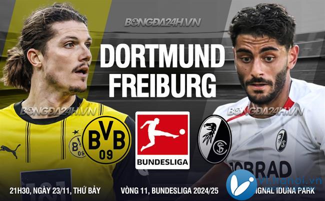 Dortmund đấu với Freiburg