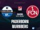 Paderborn đấu với Nurnberg