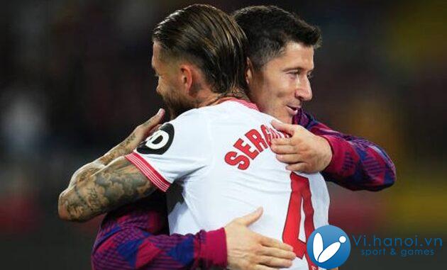 Robert Lewandowski dự đoán Sergio Ramos.