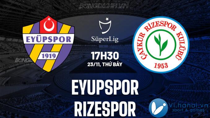 Eyupspor vs Rizespor