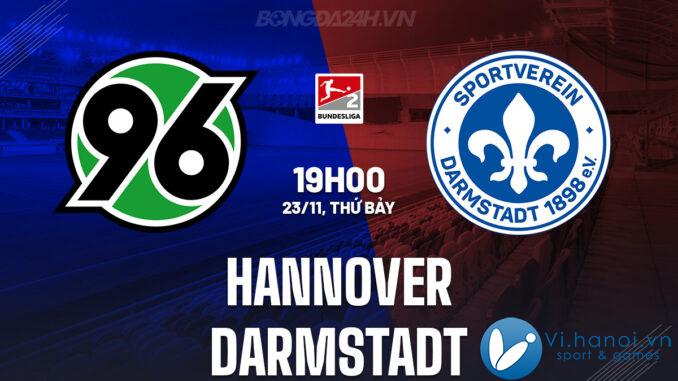 Hannover đấu với Darmstadt