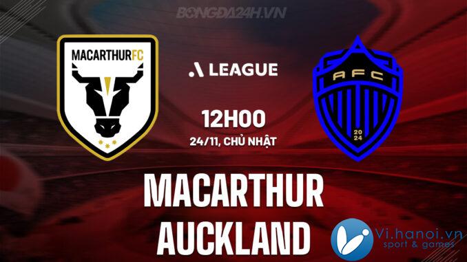 Macarthur vs Auckland FC