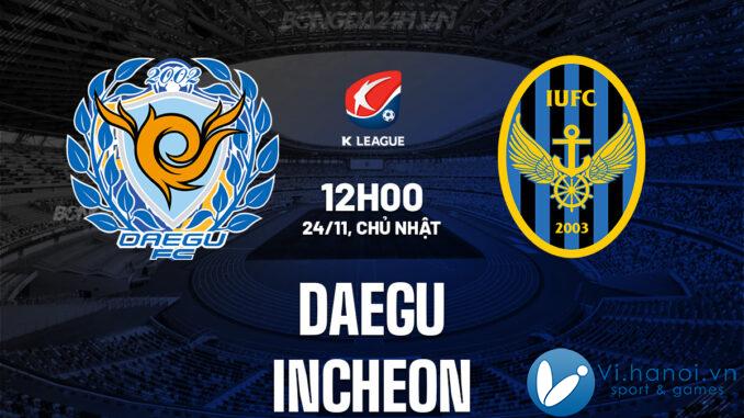 Daegu vs Seoul