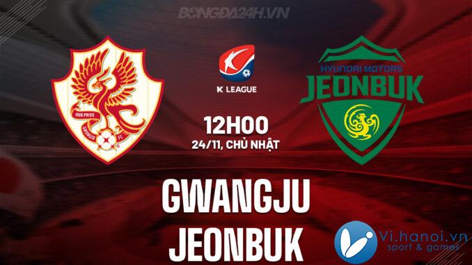 Gwangju vs Jeonbuk