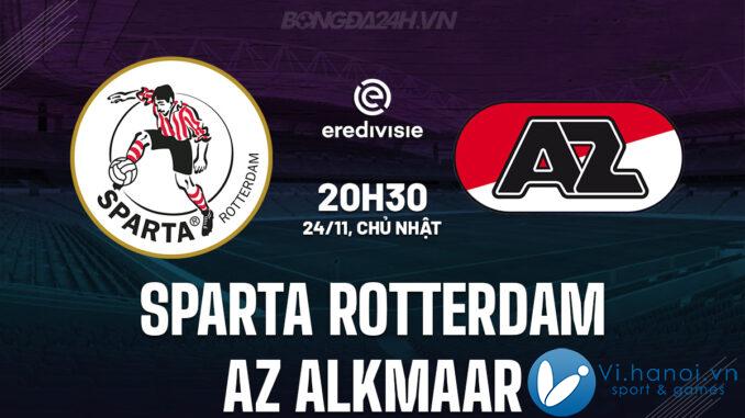 Sparta Rotterdam vs AZ Alkmaar