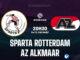 Sparta Rotterdam vs AZ Alkmaar