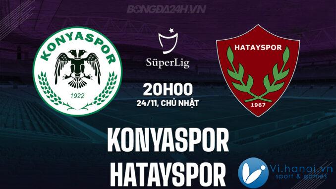 Konyaspor vs Hatayspor