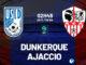 Soi kèo bóng đá Dunkerque vs Ajaccio 2 hôm nay