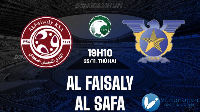 Al Faisaly vs Al Safa