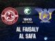 Al Faisaly vs Al Safa