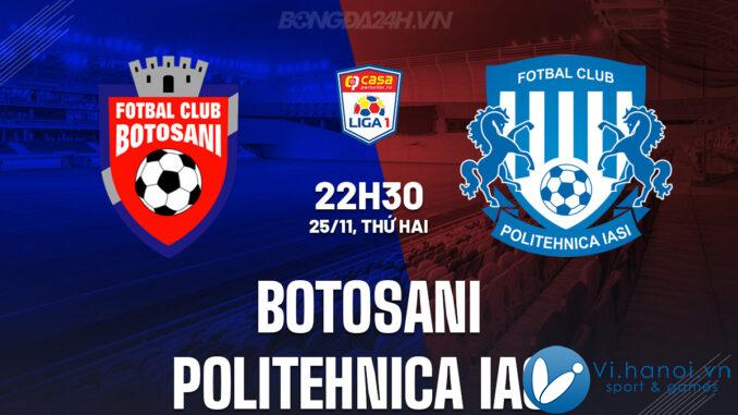 Botosani vs Politehnica Iasi