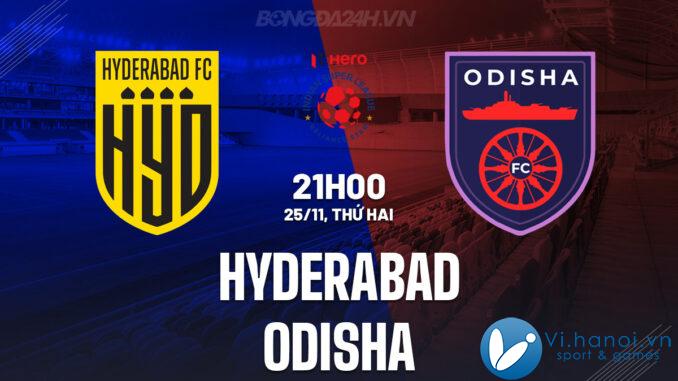 Hyderabad vs Odisha