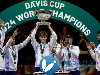 Sinner giúp Italia vô địch Davis Cup 2024