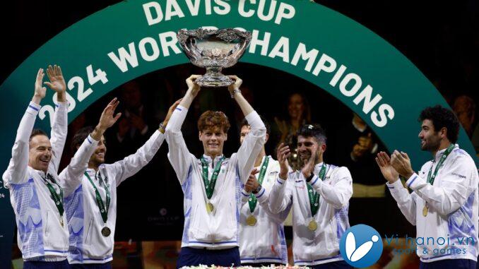 Sinner giúp Italia vô địch Davis Cup 2024 

