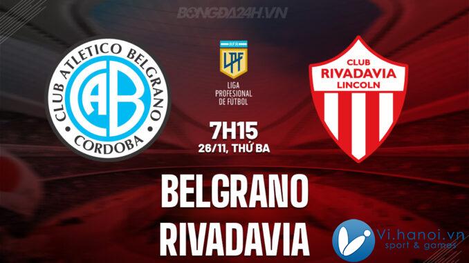 Belgrano vs Rivadavia