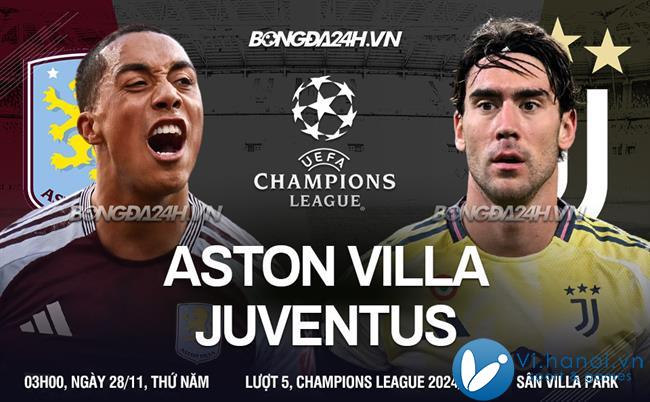 Aston Villa đấu với Juventus