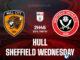 Hull đấu với Sheffield Wednesday