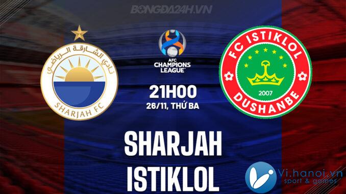 Sharjah vs Istiklol