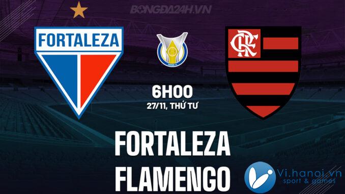 Fortaleza đấu với Flamengo