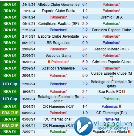 Nhận xét Palmeiras vs Botafogo FR 7:30 ngày 2711 (Giải vô địch quốc gia Brazil) 2