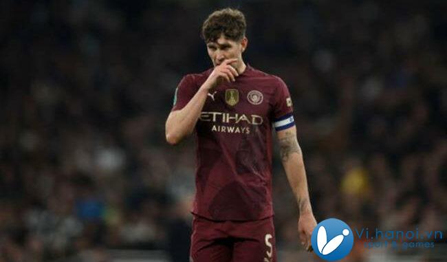 John Stones không xuất hiện trong trận đấu mới nhất của Man City.