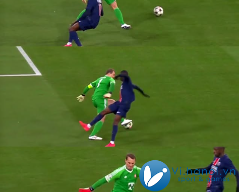 Manuel Neuer tiễn Dembele trở lại Paris 1