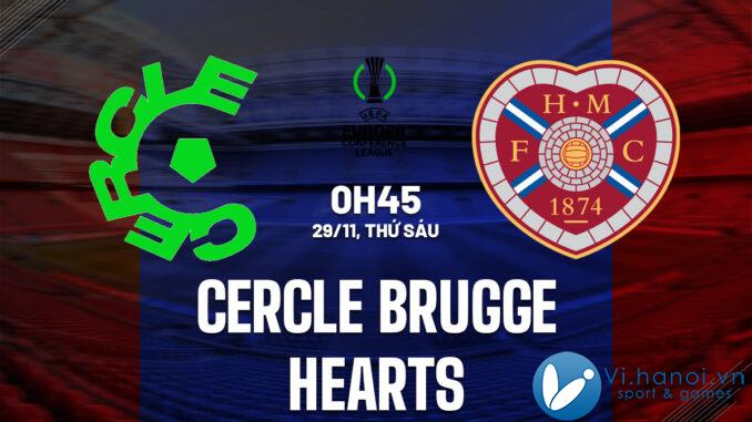 Cercle Brugge vs Trái tim