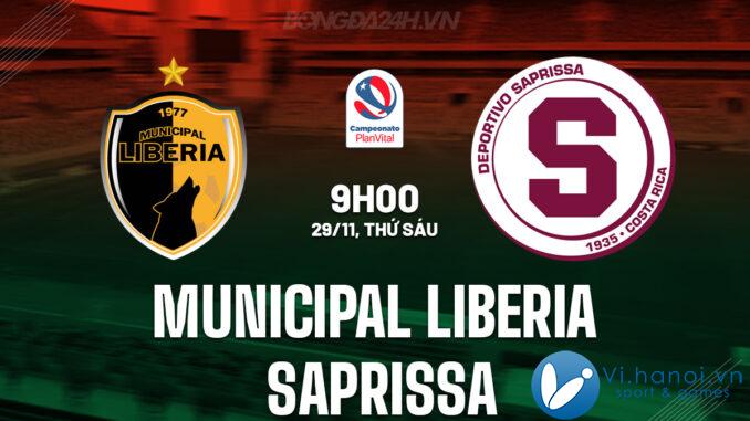 Thành phố Liberia vs Saprissa