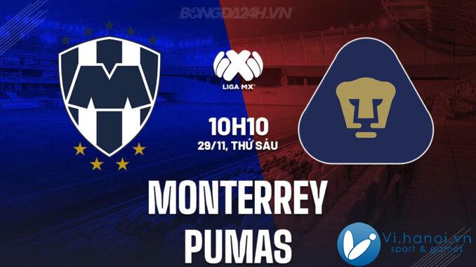 Monterrey vs Pumas