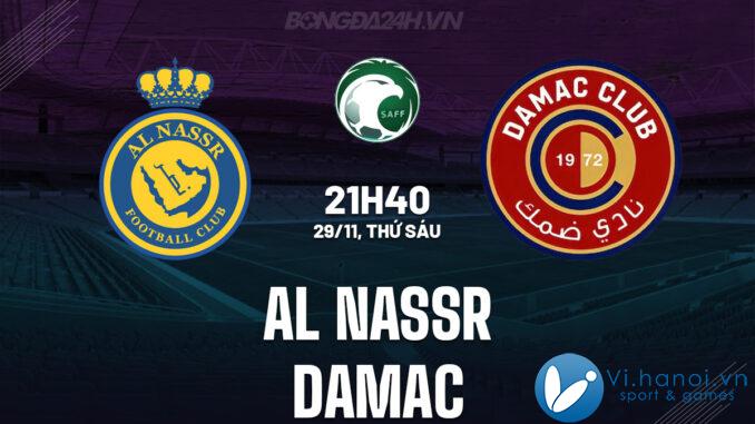 Al Nassr vs Damacus