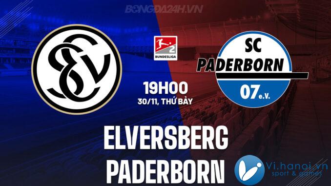 Elversberg đấu với Paderborn