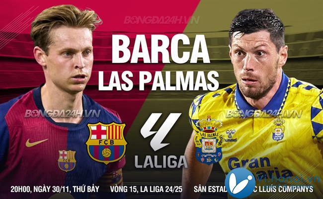 Barca đấu với Las Palmas