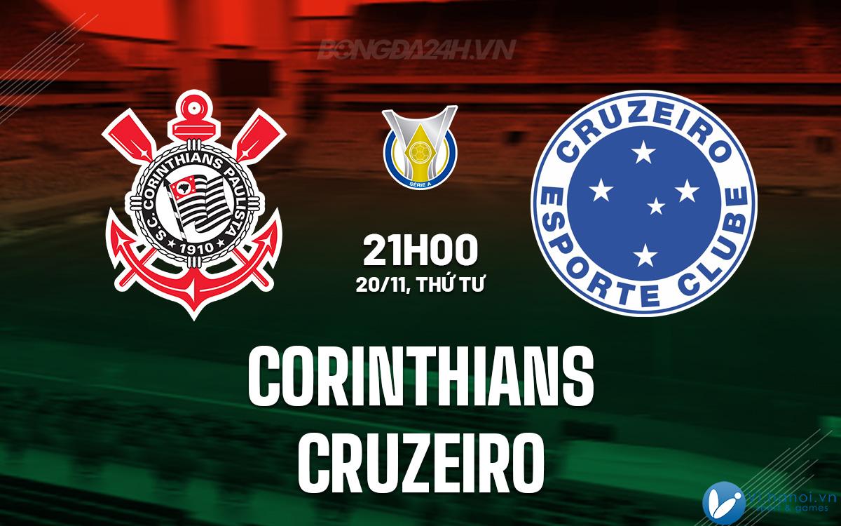 Corinthians vs Cruzeiro