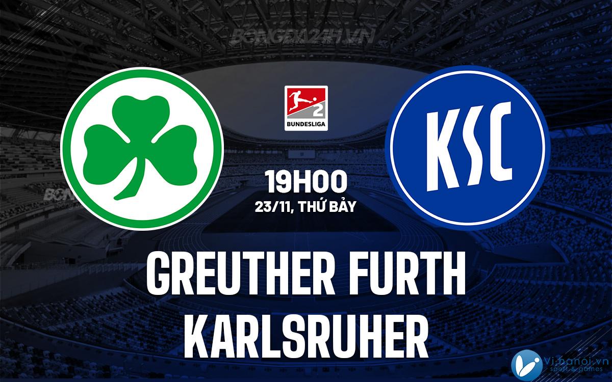 Greuther Furth vs Karlsruher