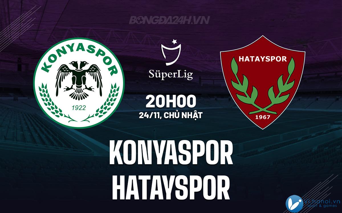 Konyaspor vs Hatayspor