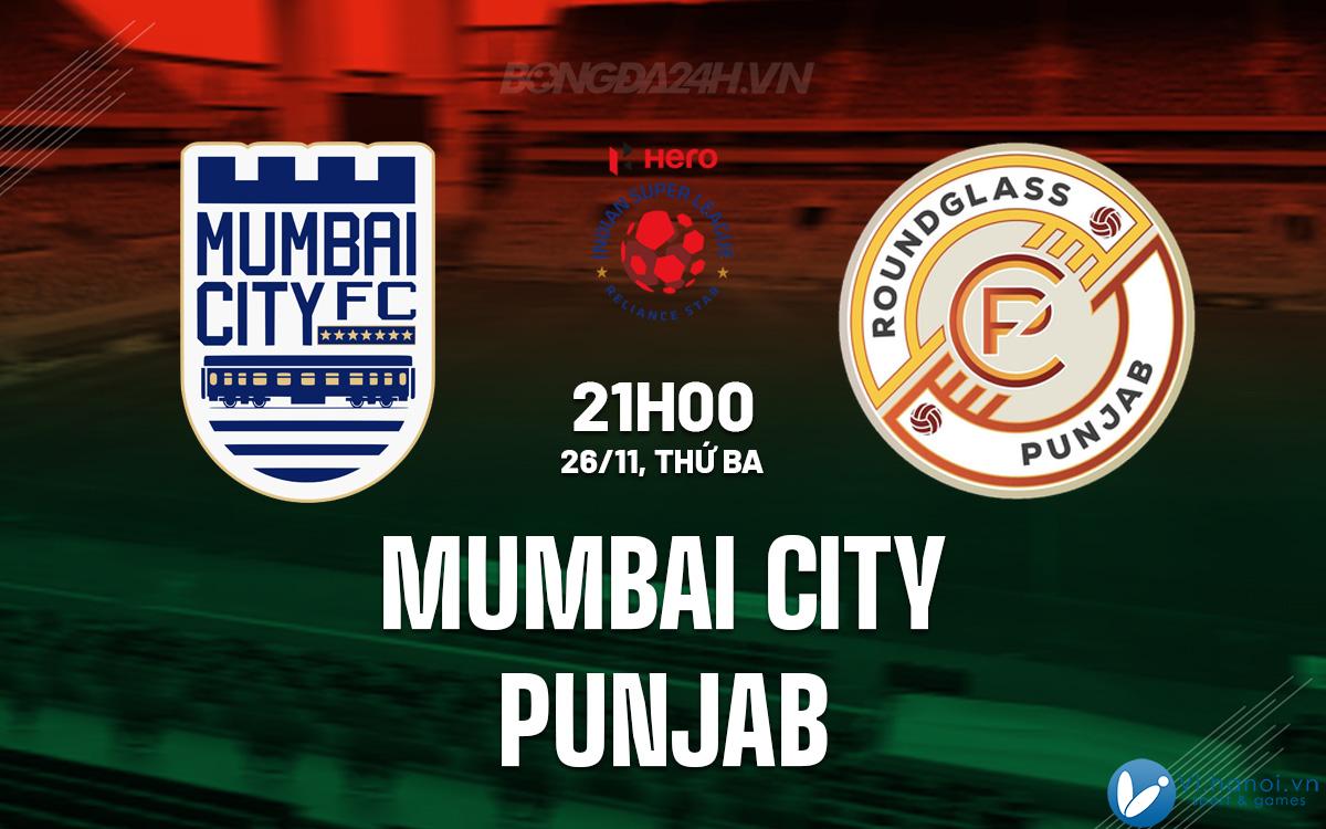 Thành phố Mumbai vs Punjab