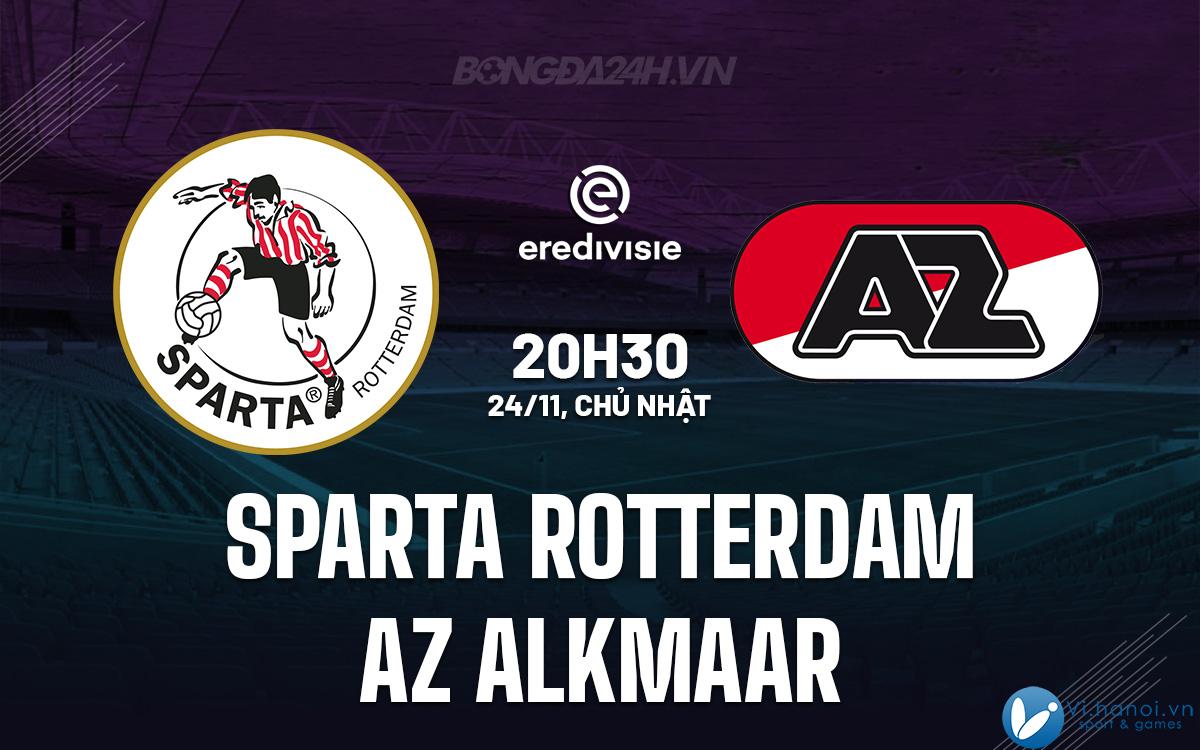 Sparta Rotterdam vs AZ Alkmaar