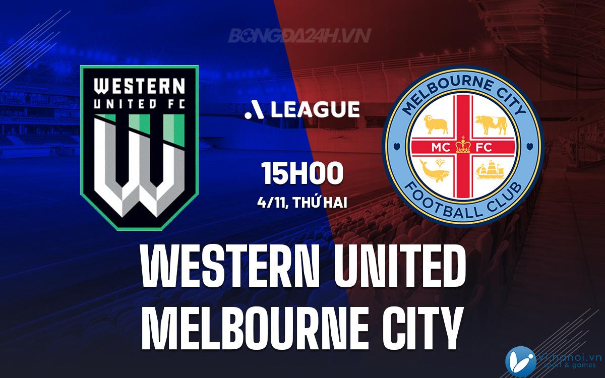 Western United vs Thành phố Melbourne