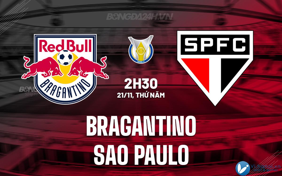 Bragantino vs Sao Paulo