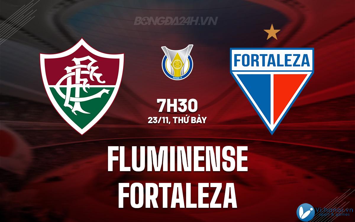 Fluminense vs Fortaleza