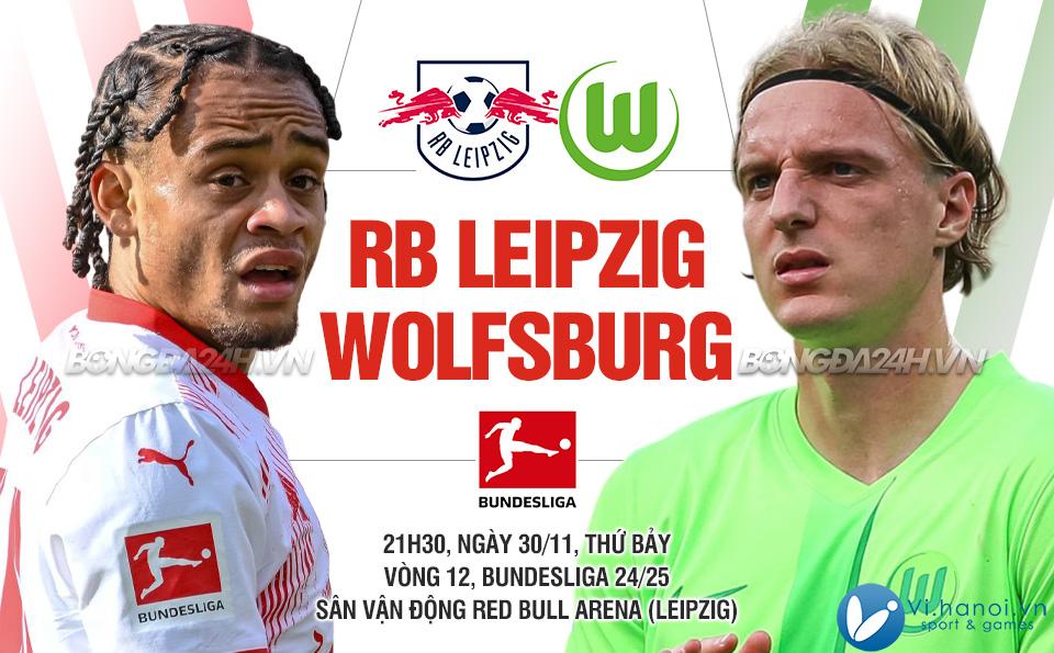 Soi kèo bóng đá Leipzig vs Wolfsburg bóng đá Bundesliga hôm nay